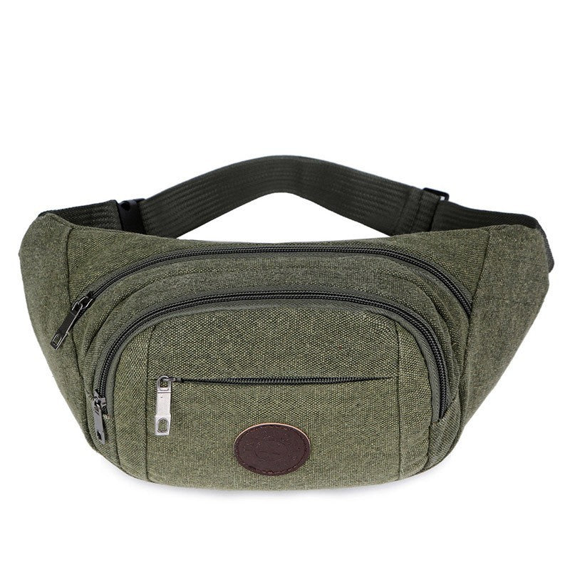Wholesale Men's waist bag outdoor mountaineering cycling climbing mobile phone bag crossbody chest bag